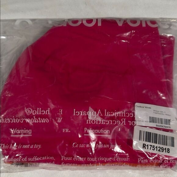 Outdoor Voices Powerhouse Bra S/M-D cup Winecup - Picture 5 of 5